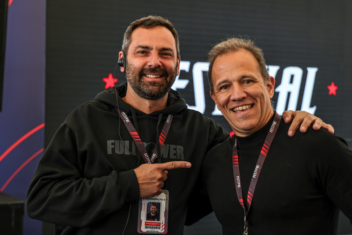 Edu Bernasconi e Márcio Saldanha, fundadores do Festival Interlagos Automóvel - Foto: divulgação