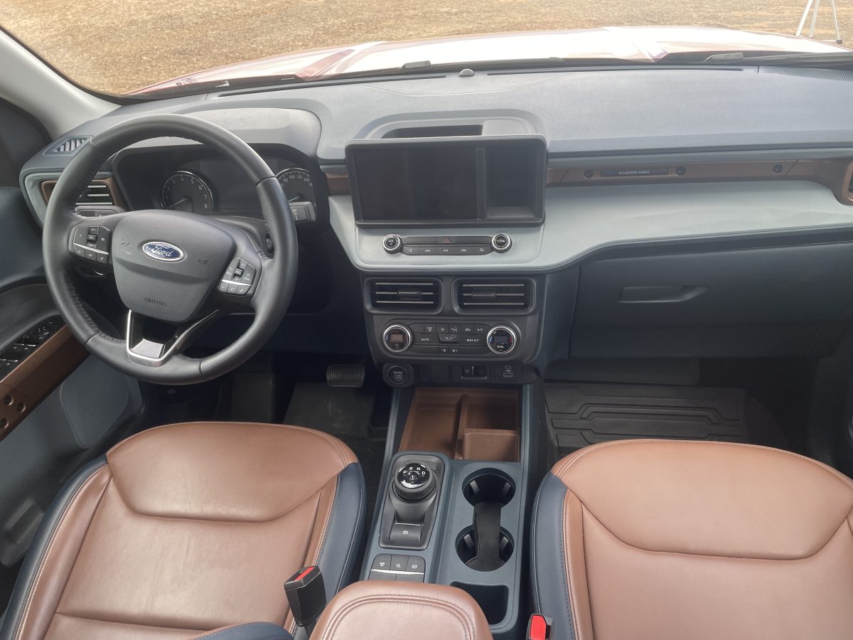 Interior Ford Maverick - Foto: Nicole Santana/ Garagem360