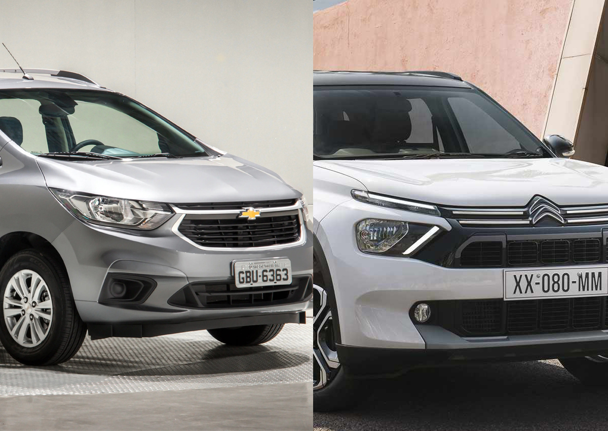 Qual é o melhor: Chevrolet Spin ou Citroën C3 AirCross?