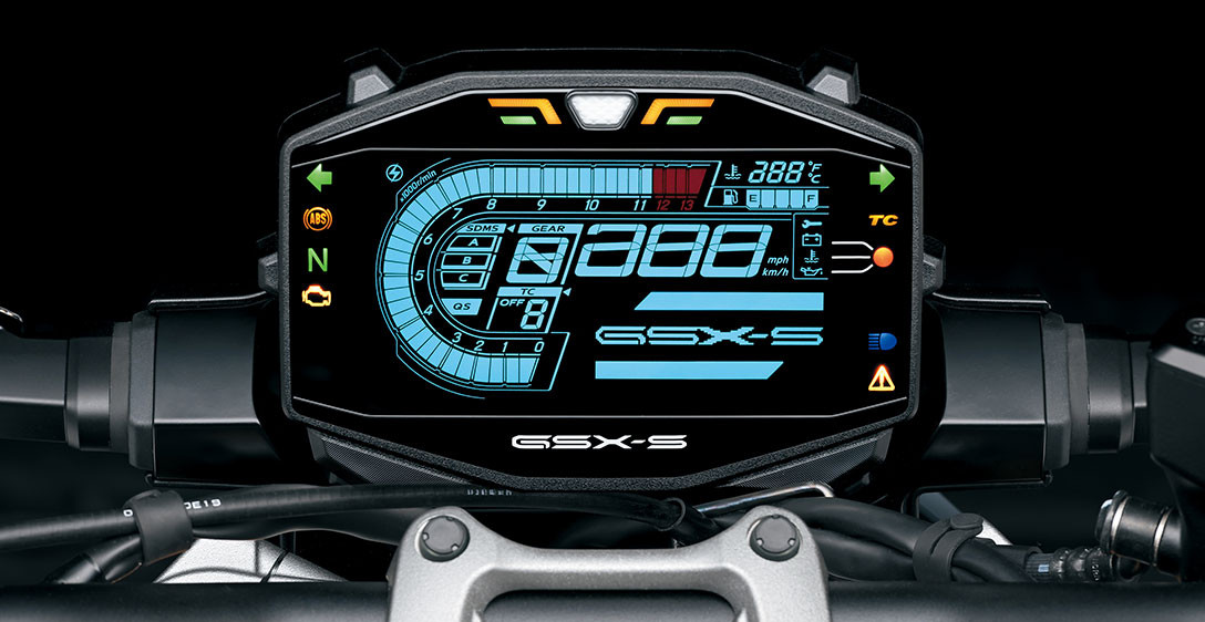 Ficha técnica da Suzuki GSX-S1000 2025