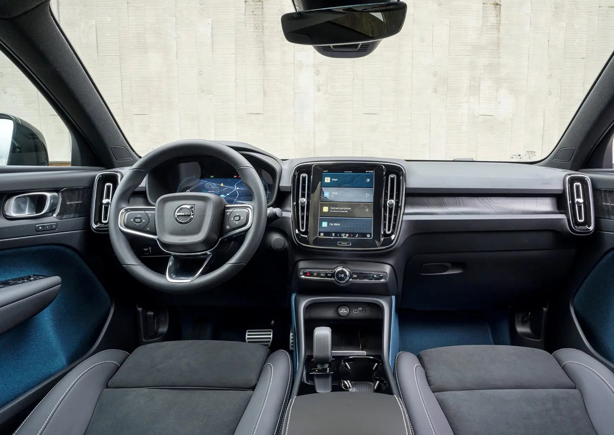 Interior Volvo EX30- Foto: Divulgação