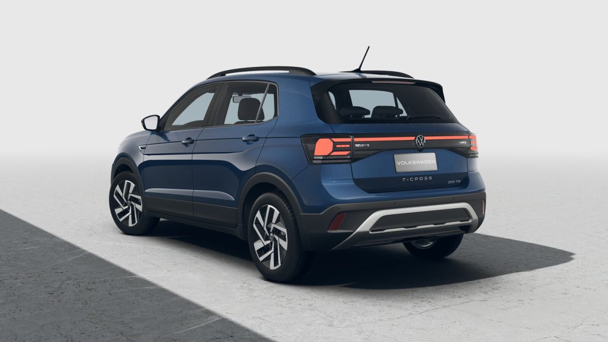 Ficha técnica do VW T-Cross Comfortline 2025