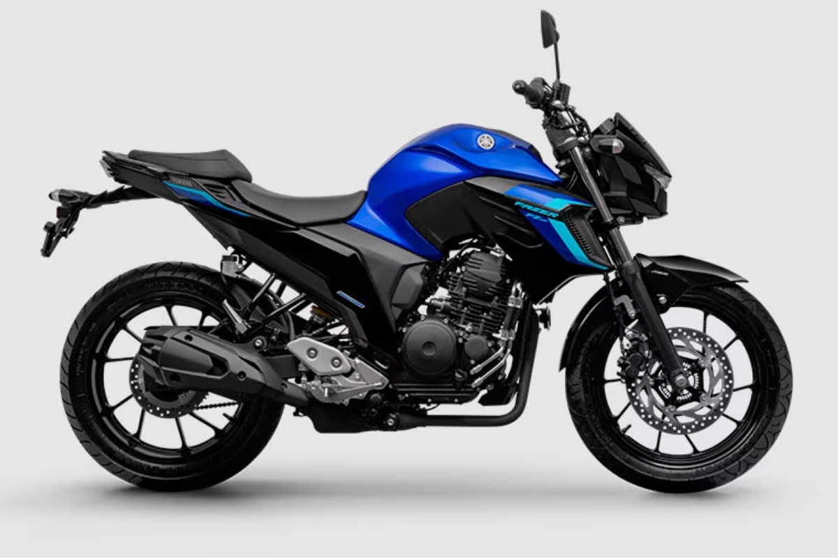 Yamaha FZ25 Fazer - Versão 2024 - Imagem ilustrativa