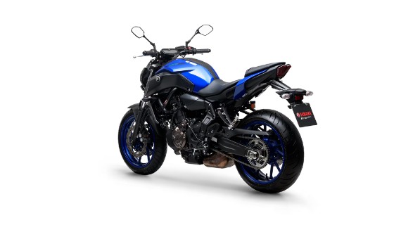 Ficha técnica da Yamaha MT-07 2025