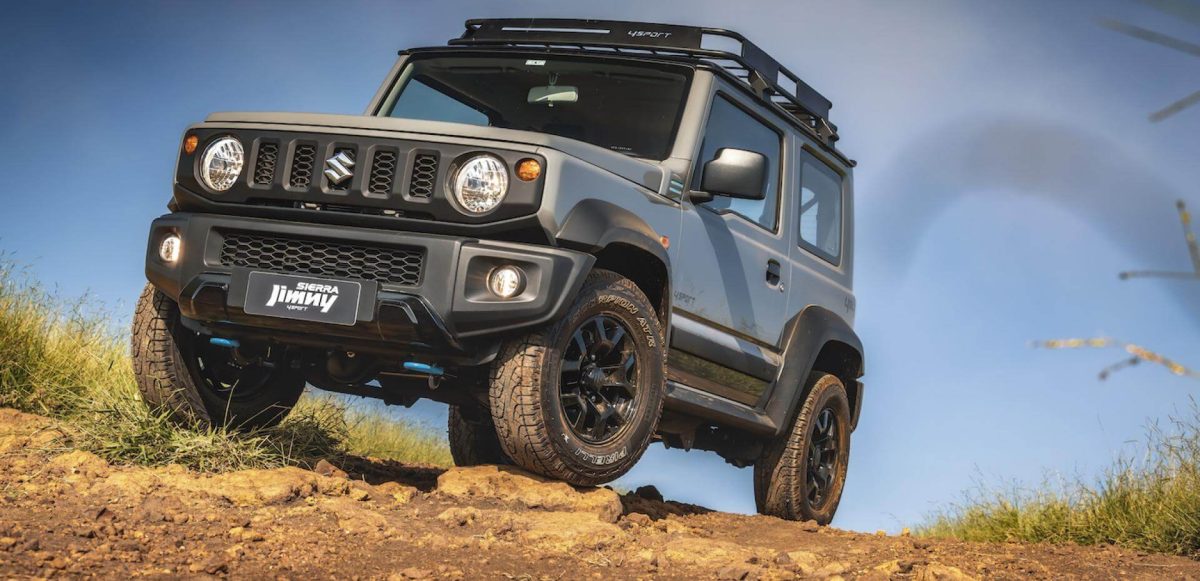 Ficha técnica do Suzuki Jimny Sierra 4Sport 2025