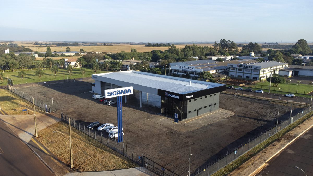 Scania inaugura nova concessionária no Brasil