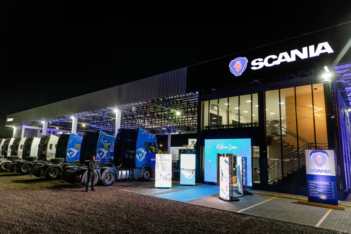 Scania inaugura nova concessionária no Brasil