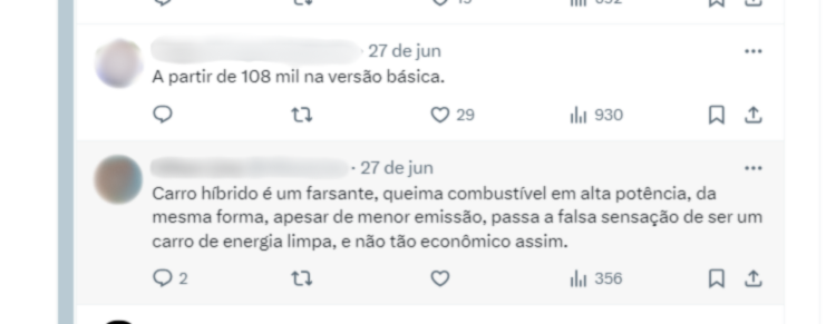 Relatos de arrependimento na compra de carro elétrico: 46% voltarão aos veículos a combustão