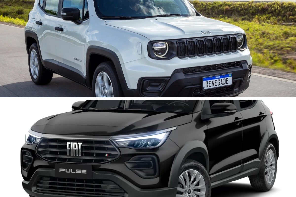 Jeep Renegade ou Fiat Pulse? Confira qual SUV baratinho compensa mais