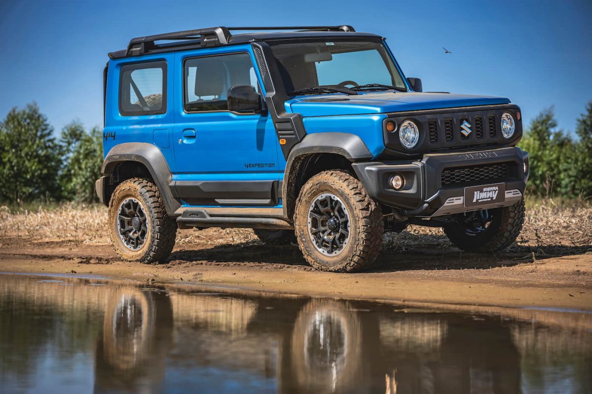 Ficha técnica do Suzuki Jimny Sierra 4Expedition 2025