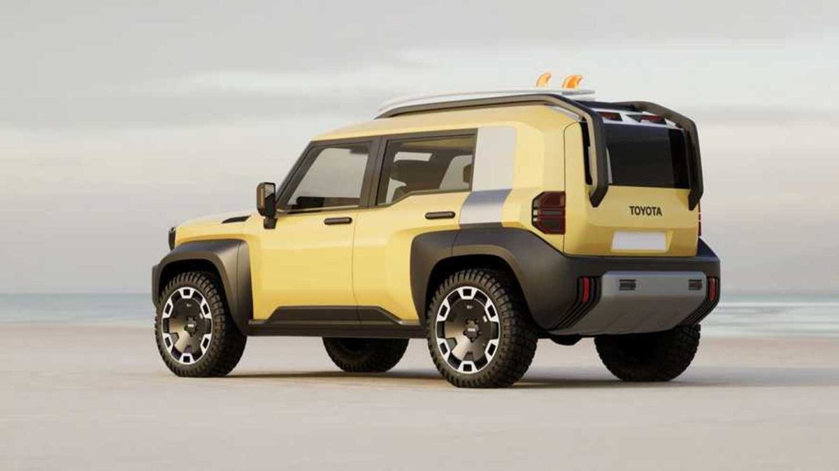 Projeto do Toyota Cruiser FJ – Foto: Divulgação