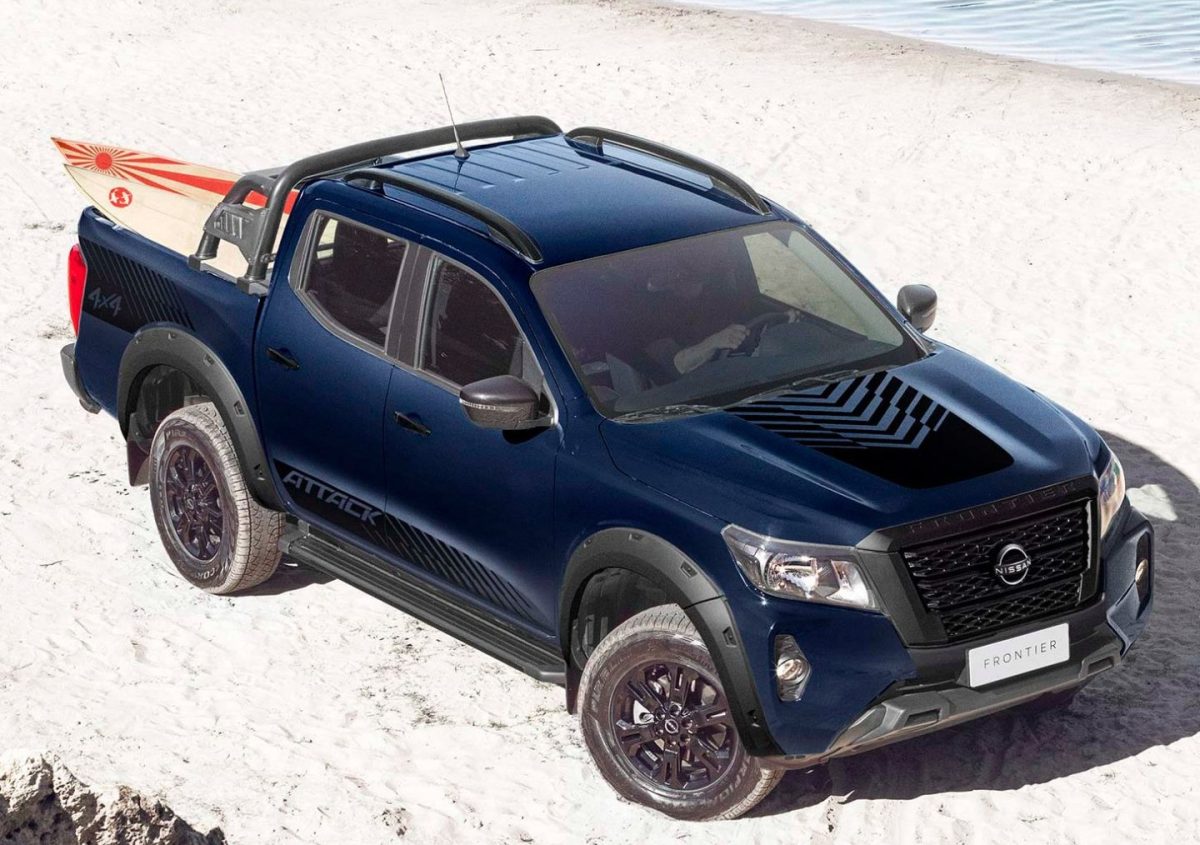 Ficha técnica da Nissan Frontier Attack 2025