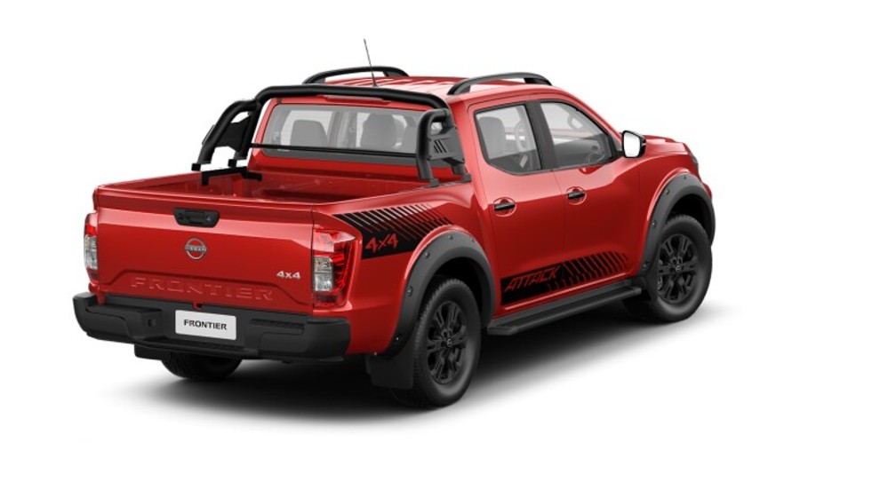 Ficha técnica do Nissan Frontier Attack 2025