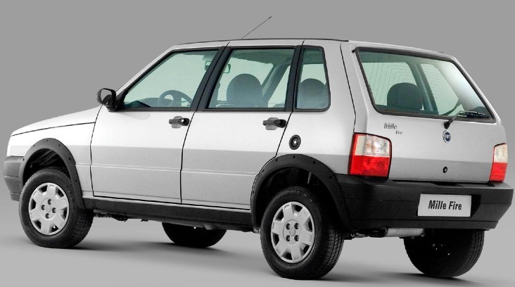 Fiat Uno Mille - Foto: Reprodução