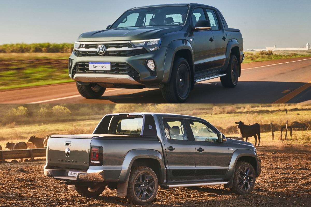 Volkswagen Amarok V6 2025 mantém preços de linha 2024 e traz novidades