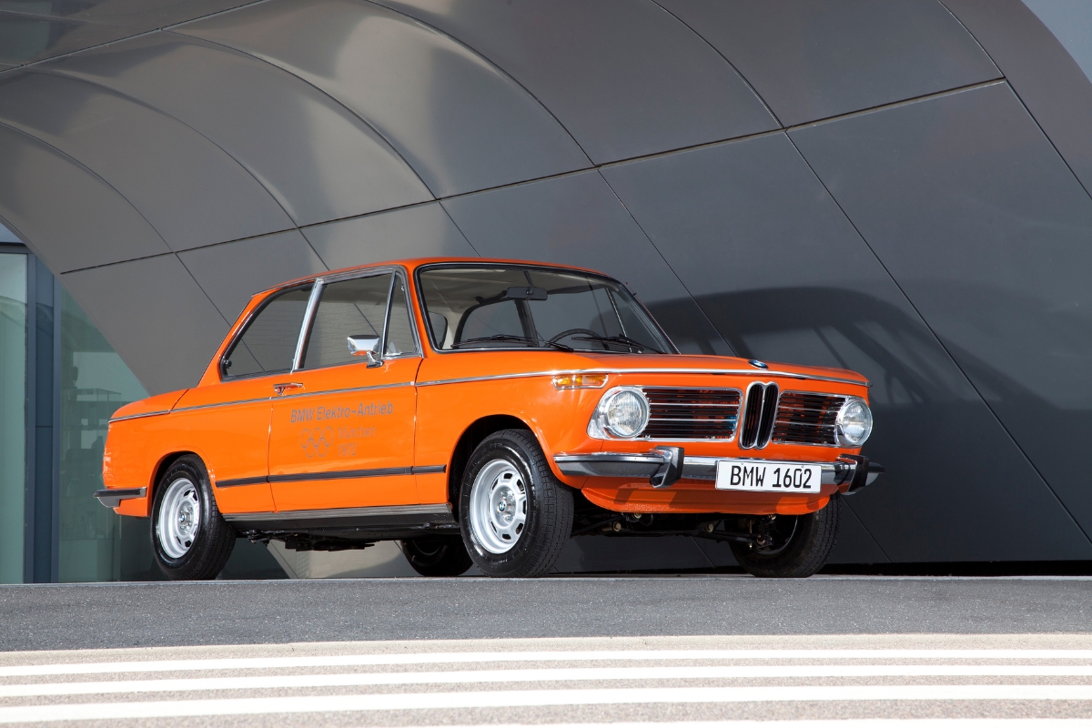 BMW 1602 foi um dos destaques das Olimpíadas - Foto: divulgação