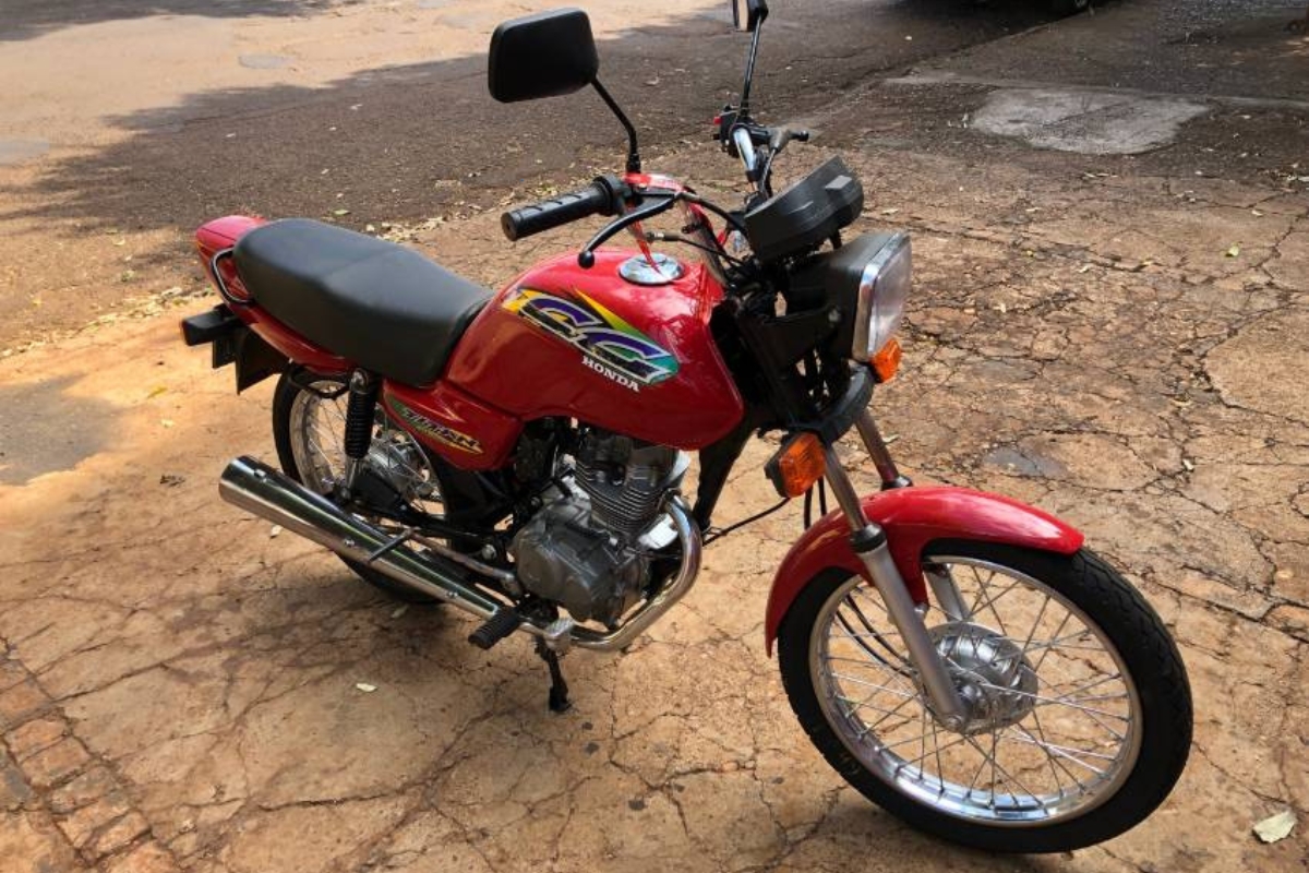 HONDA/CG 125 TITAN, 1997/1998, é um dos modelos disponíveis no certame - Foto: divulgação