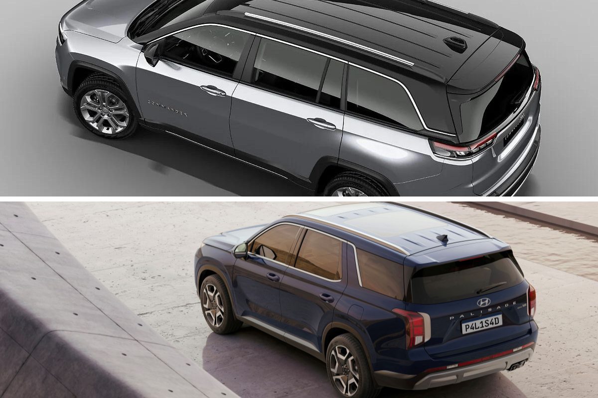 Hyundai Palisade ou Jeep Commander? Veja qual SUV  tamanho família levar para casa