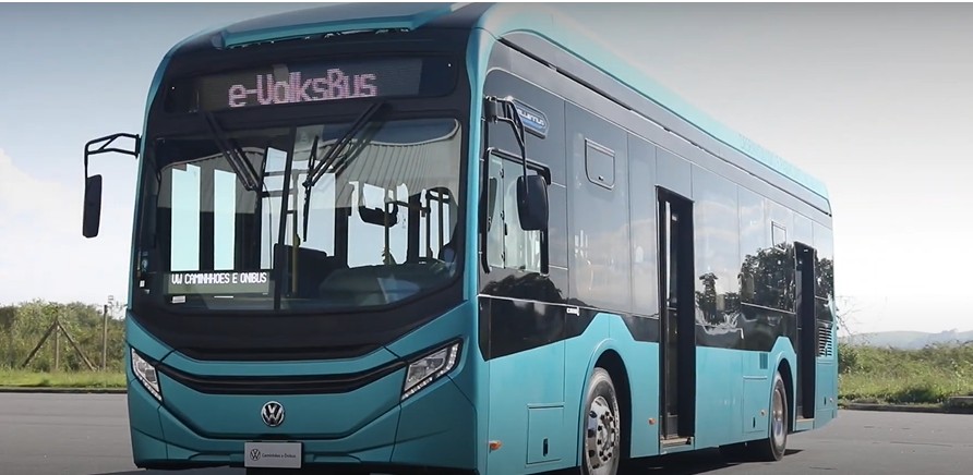 Ônibus elétrico Volkswagen produzido no Brasil