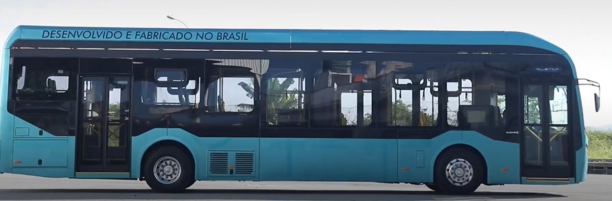 Ônibus elétrico Volkswagen produzido no Brasil