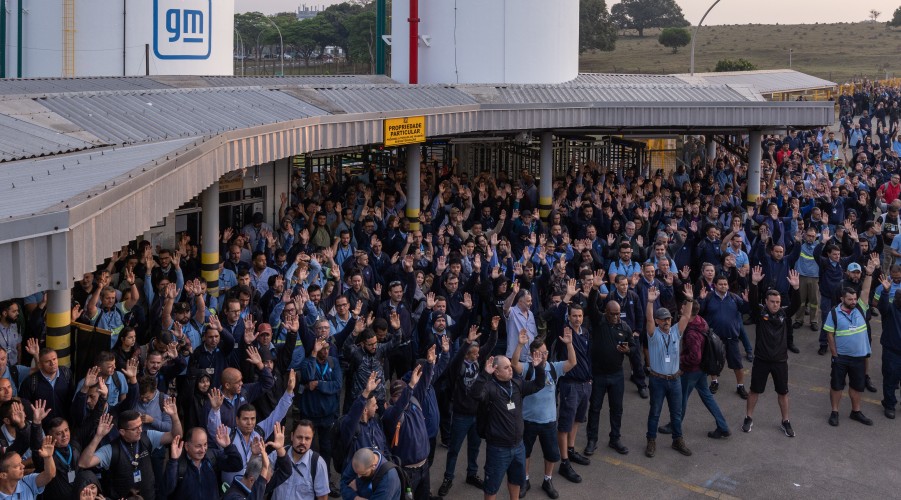 Metalúrgicos da GM podem entrar em greve segunda-feira (16) - Foto: SindMetalSJC 