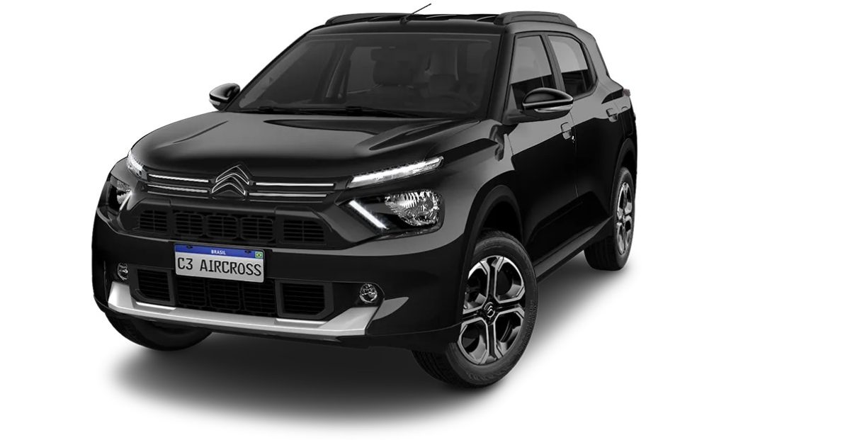 Ficha técnica do Citroën C3 Aircross Shine 2025