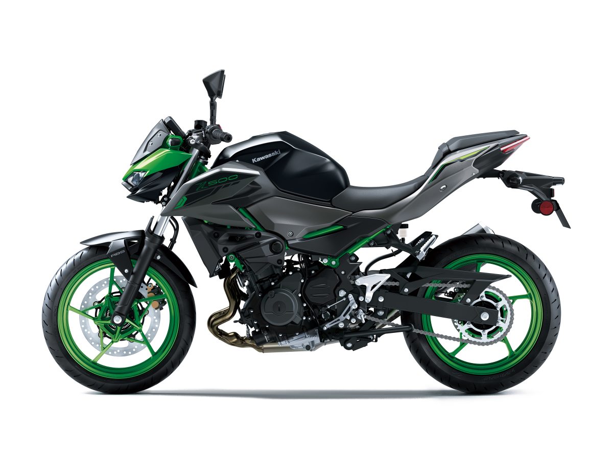 Ficha técnica da Kawasaki Z500 SE 2025