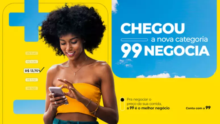 Veja como funciona a nova categoria de viagens da 99 - o 99Negocia - Foto: Divulgação