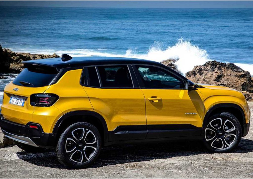 Novo SUV da Jeep, o Avenger chega ao Brasil em 2026 - Foto: Divulgação