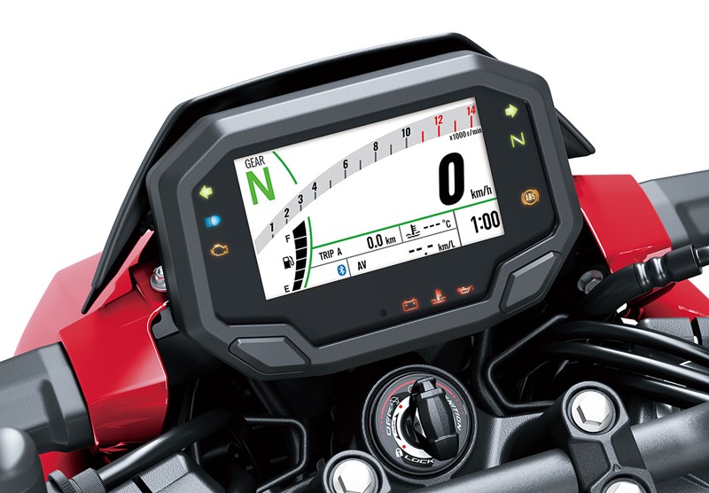 Ficha técnica da Kawasaki Z500 SE 2025