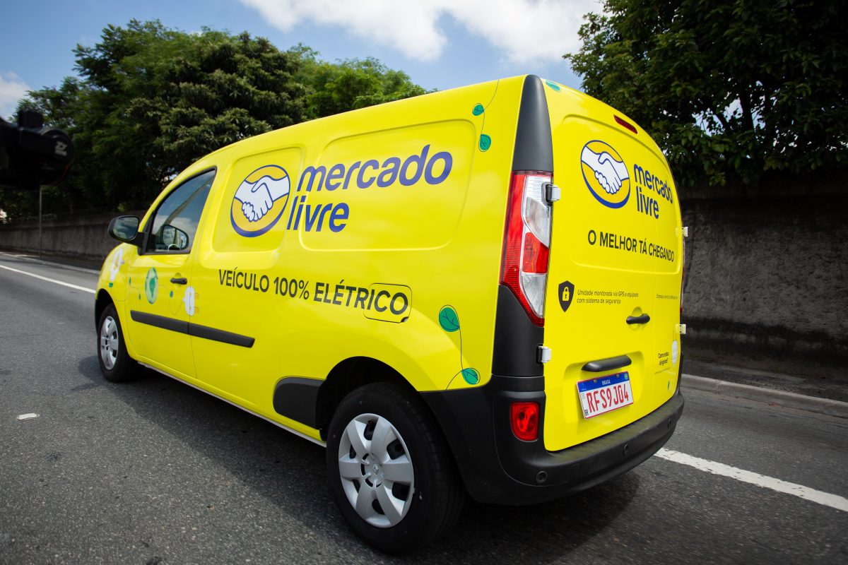 Mercado Livre já tem 30% da frota composta por carros elétricos - Foto: Divulgação