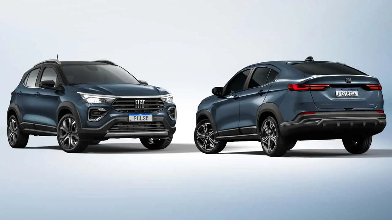 Fiat Pulse e Fiat Fastck estão entre os lançamentos de carros mais aguardados de 2024 - Foto: Divulgação