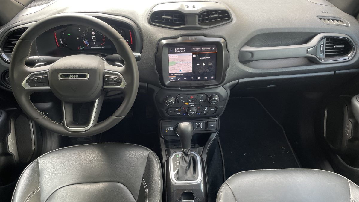 Interior do Jeep Renegade – Foto: Nicole Santana/ Garagem360