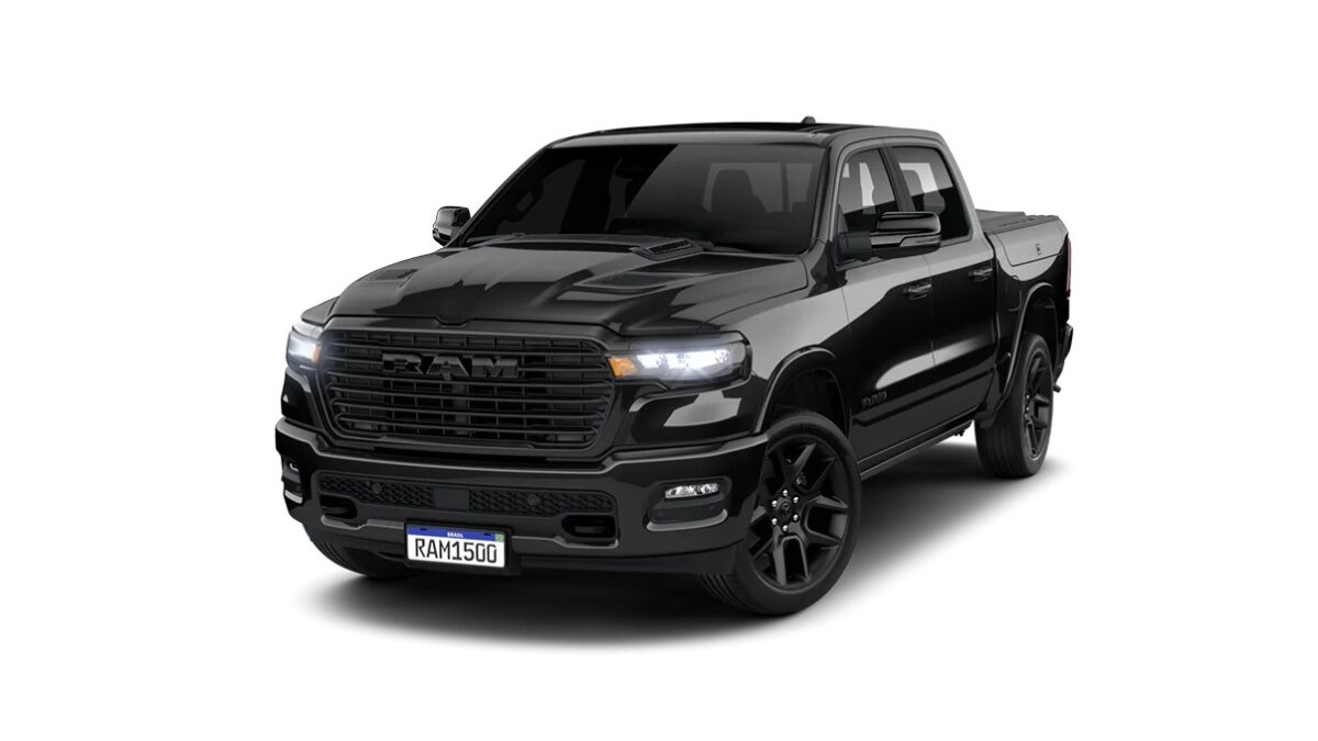 Especificações técnicas do Ram 1500 Laramie Night Edition 2025