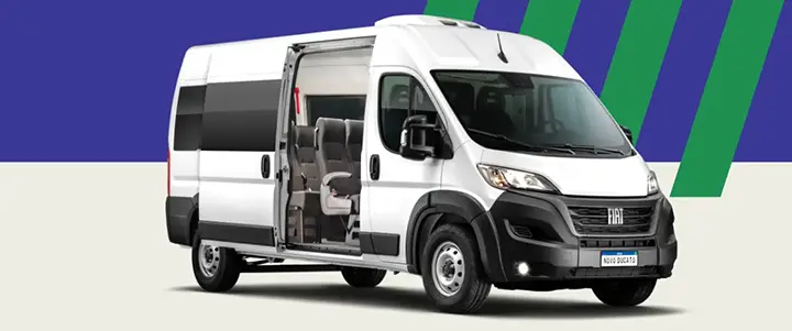 Ficha técnica do Miniônibus Executivo Fiat Ducato 2025