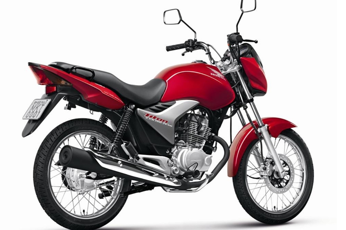 Honda CG 150 – Foto: divulgação