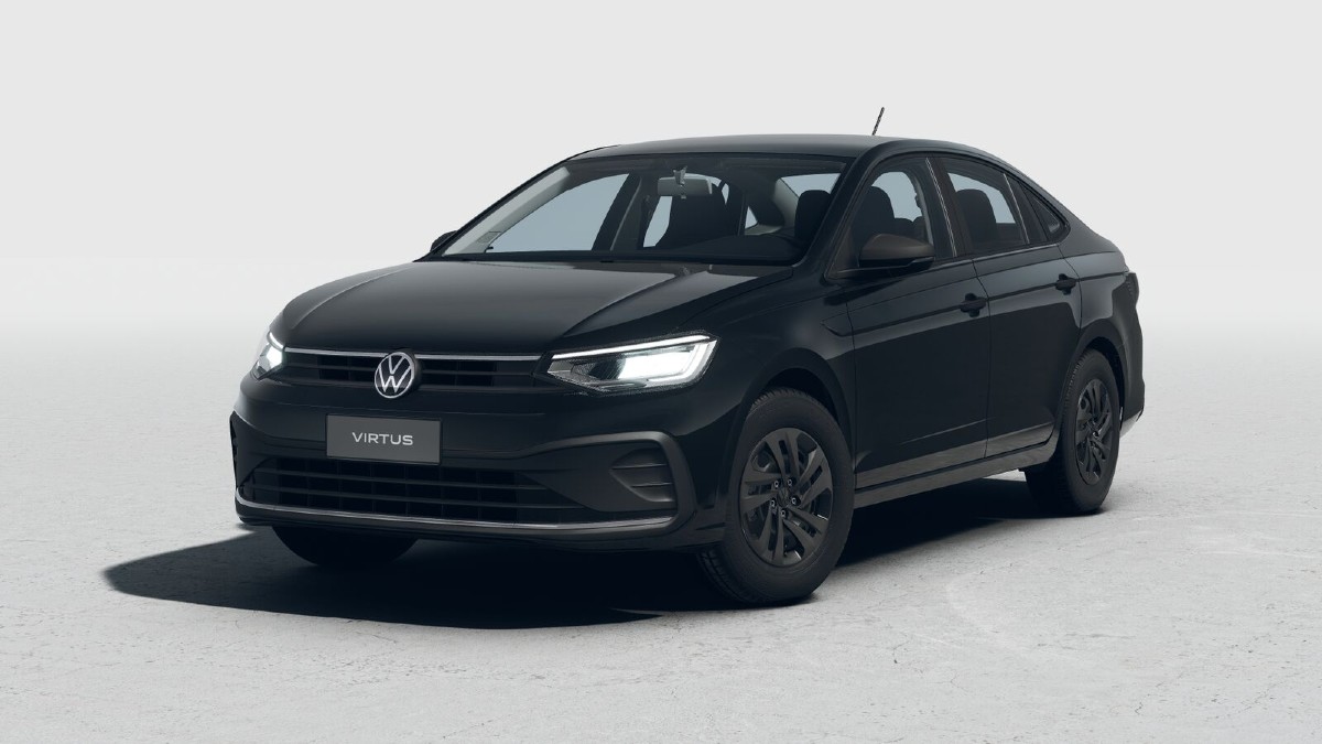 Ficha técnica do VW Virtus Sense 2025