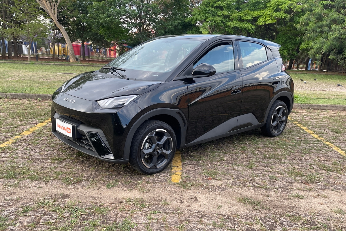 BYd Dolphin Mini é o carro mais vendido da BYD no Brasil – Foto: Nicole Santana/ Garagem360