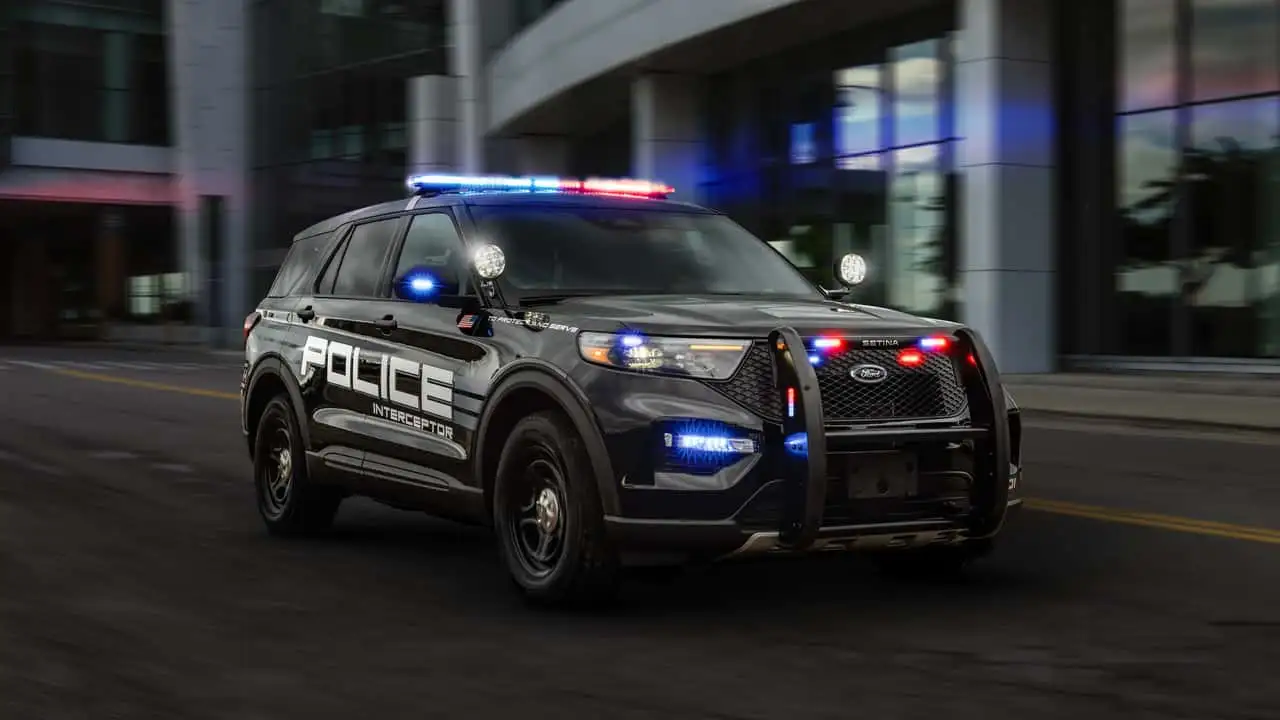 Ford Explorer Interceptor destinado à polícia – Foto: Divulgação