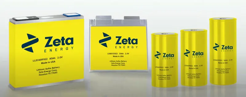 Bateria Zeta Energy - Foto: Divulgação