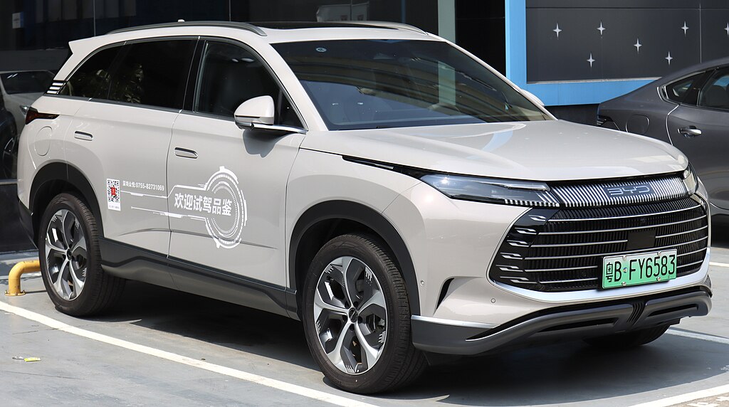 Fragata 7 é um dos carros populares da BYD na China — Foto: Divulgação