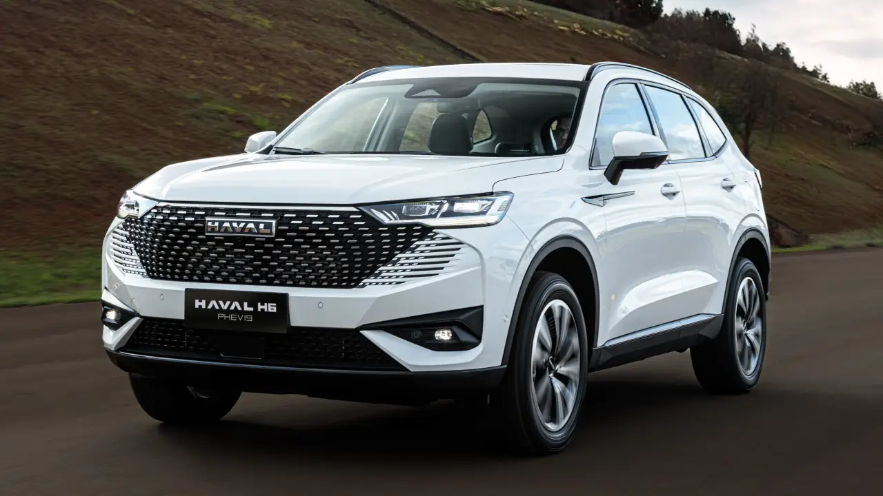 Veja os motivos para comprar um carro híbrido em 2025 – GWM Haval H6 – Foto: Divulgação