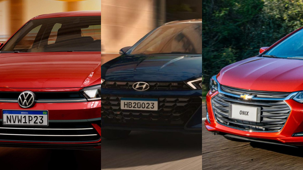 Polo, Onix ou HB20: qual hatch comprar em 2025?