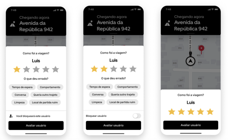 Usuários com nota baixa no Uber poderão ser bloqueados - Foto: Divulgação