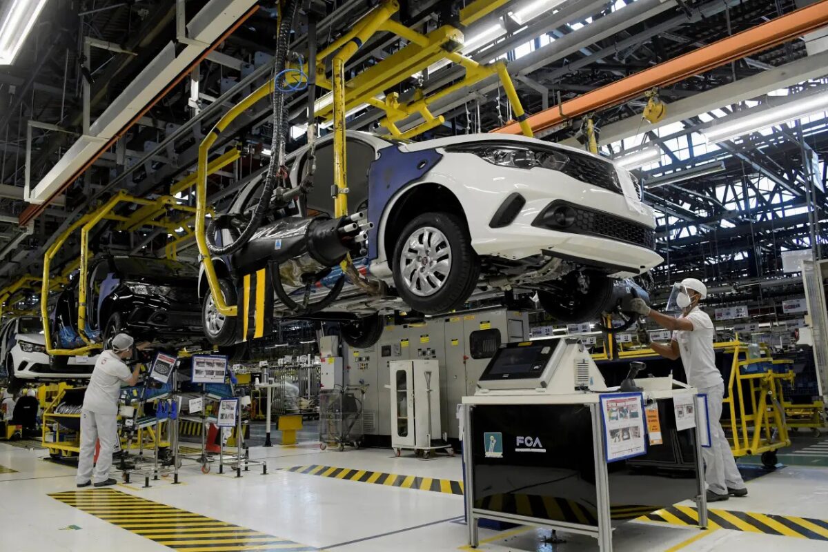 Fábrica da Fiat, da Stellantis, em Betim (MG) (REUTERS/Washington Alves)