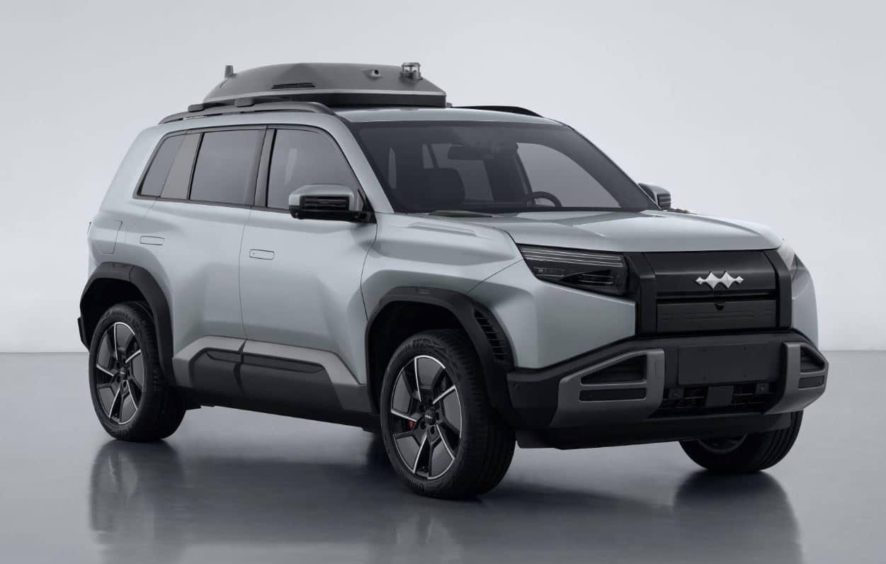 Fang Cheng Bao Tai 3 SUV da BYD com drone no teto- Foto: Divulgação