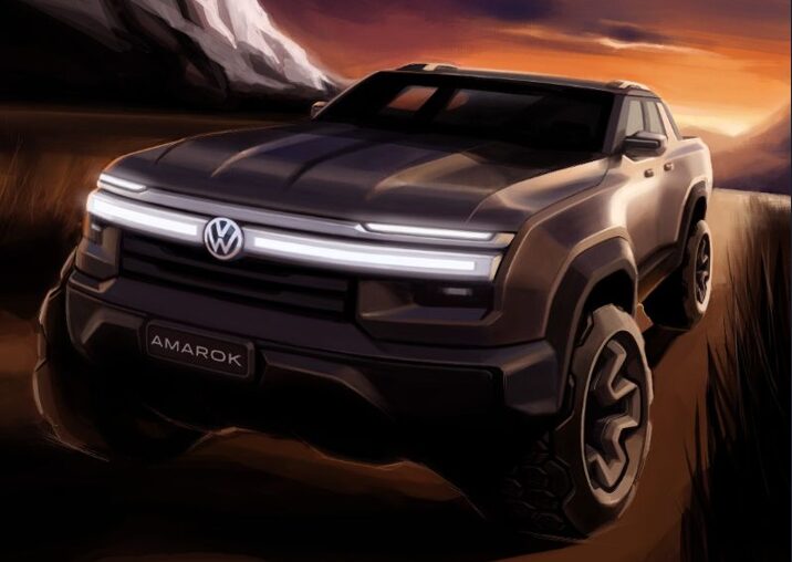Nova VW Amarok terá picape chinesa como base