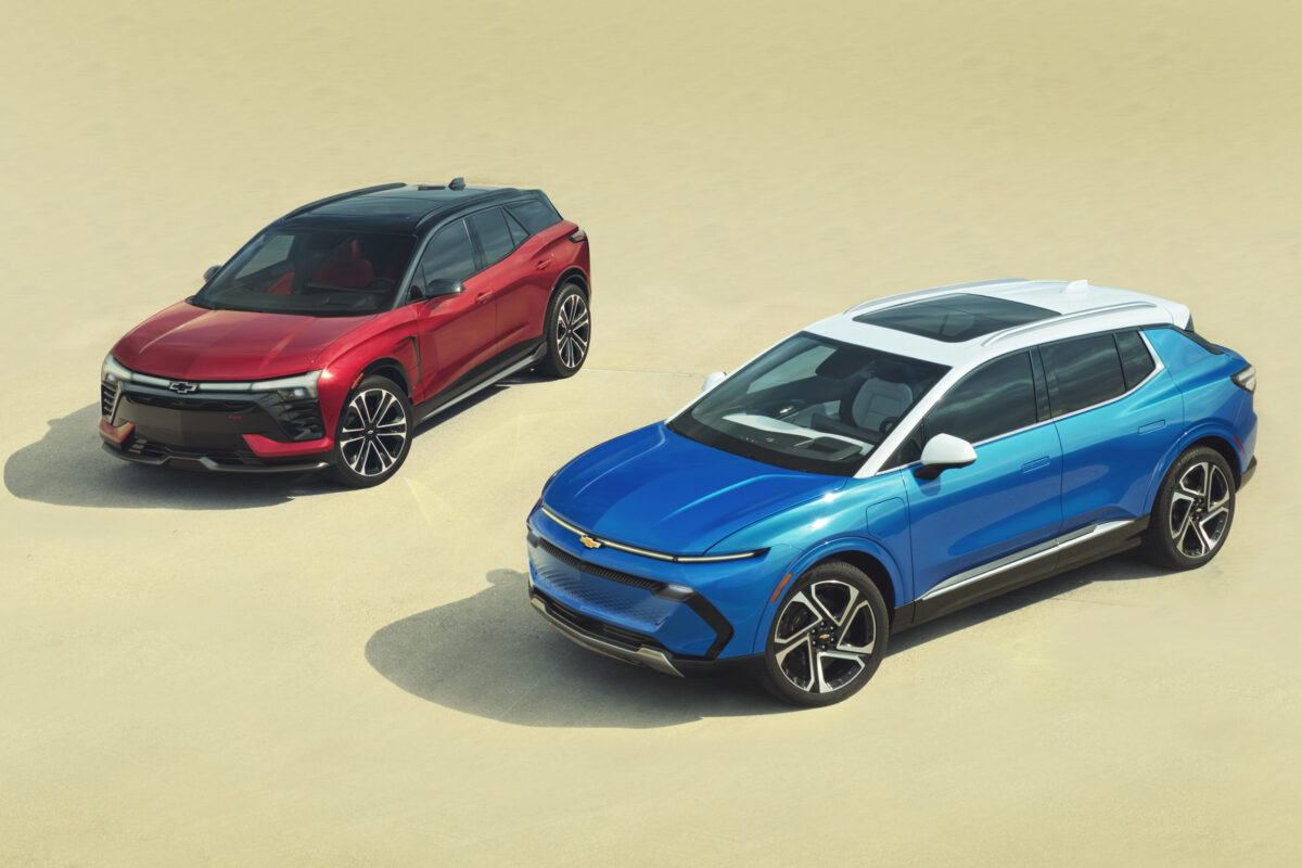 Carro elétrico Blazer EV e Equinox EV - Foto: Divulgação