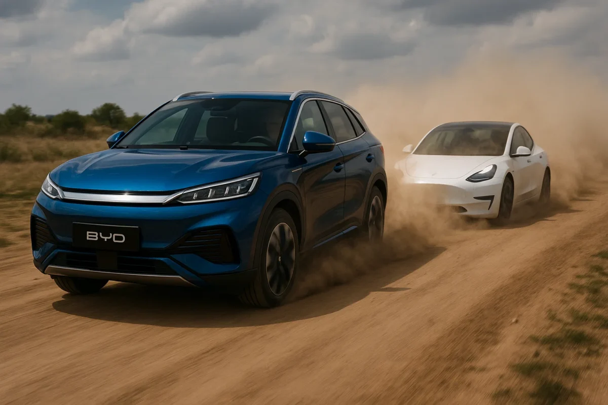BYD dobra lucro e tira reinado de Tesla em 2025