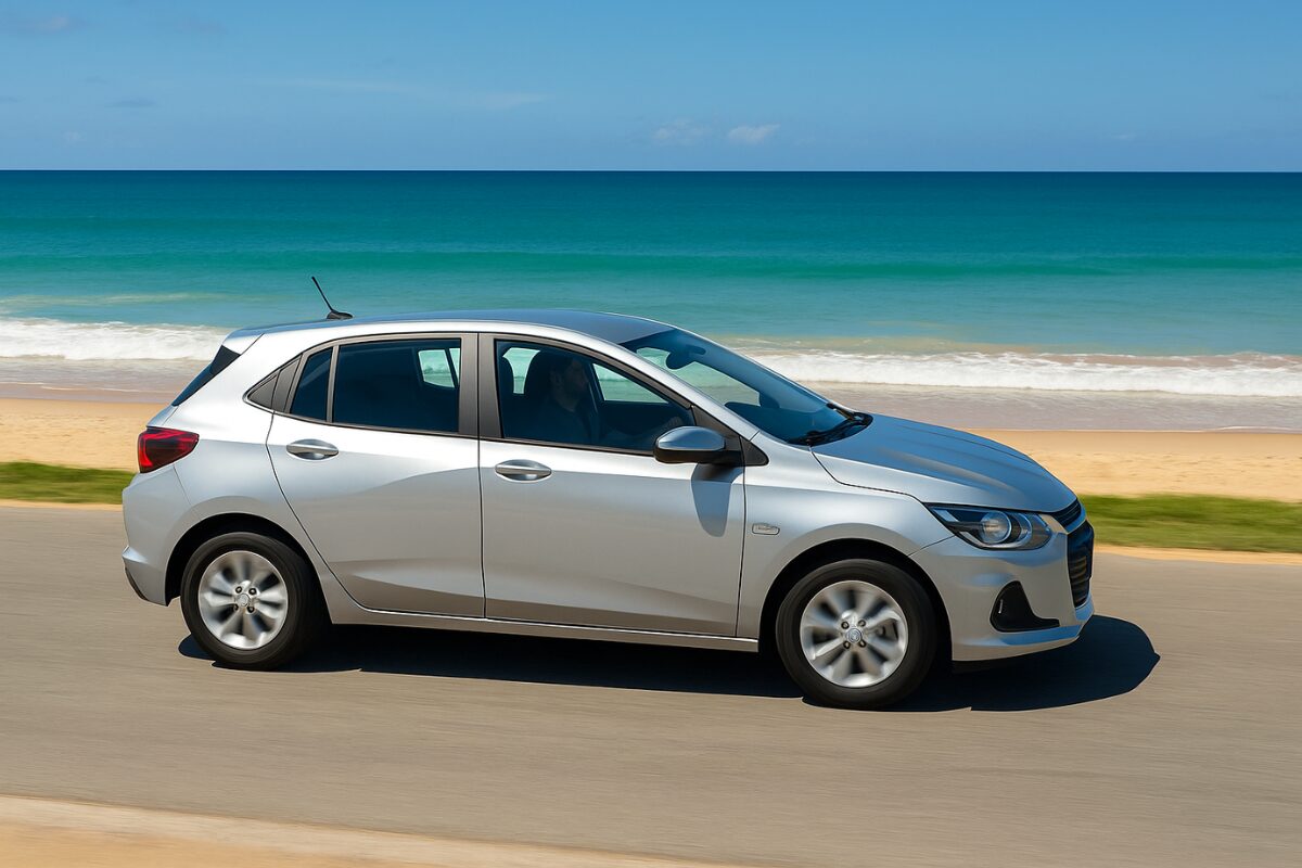 Chevrolet Onix - Imagem gerada por I.A para o Garagem360